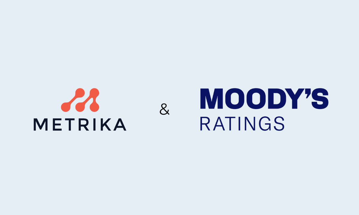 Metrika and Moody's Ratings partnership announcement